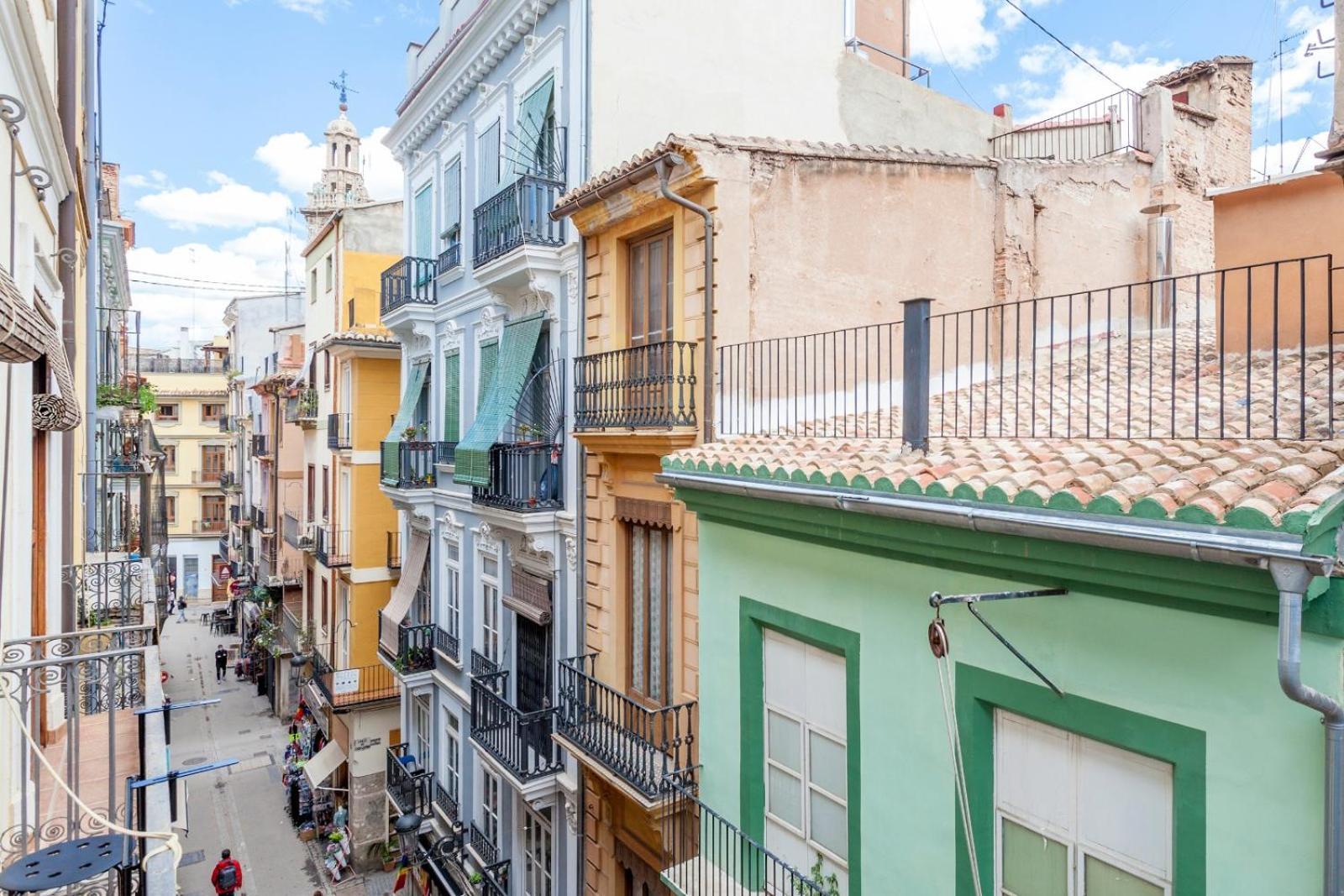 Sunny Modern Flat By Mercado Central Valencia Exteriör bild
