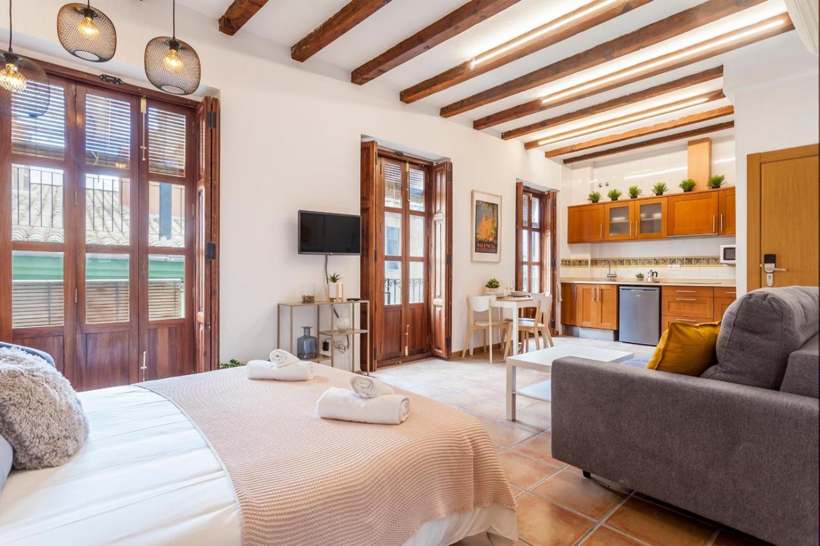Sunny Modern Flat By Mercado Central Valencia Exteriör bild